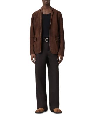Monet Waxed Suede Regular Fit Blazer