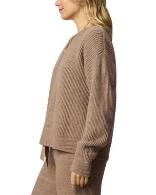 Stassi Satin Tie Sweater