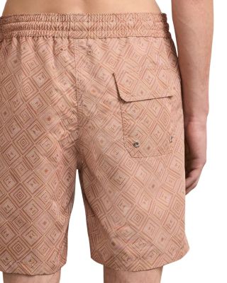 Santos Madeira Print 4.5" Swim Shorts