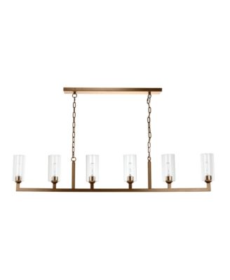 Linear 6 Light Chandelier