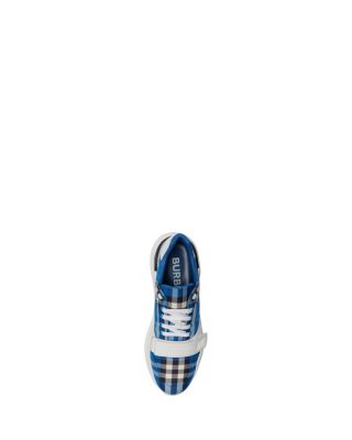  Men's Check Sneakers