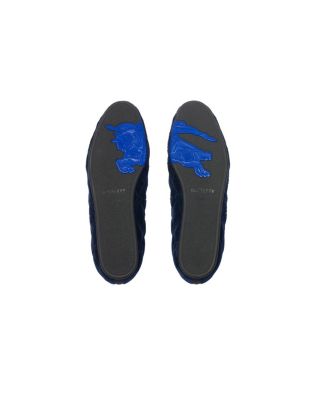 Men's Quilted Velvet Estate Slippers