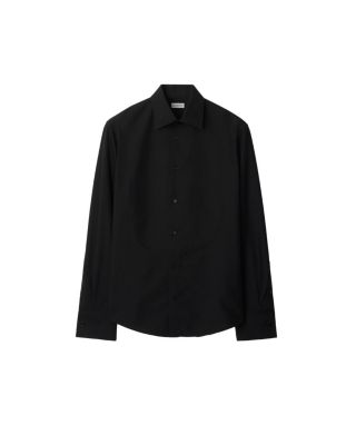 Slim Fit Cotton Silk Tuxedo Shirt