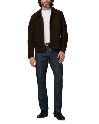 Suede Dress Zipper Jacket