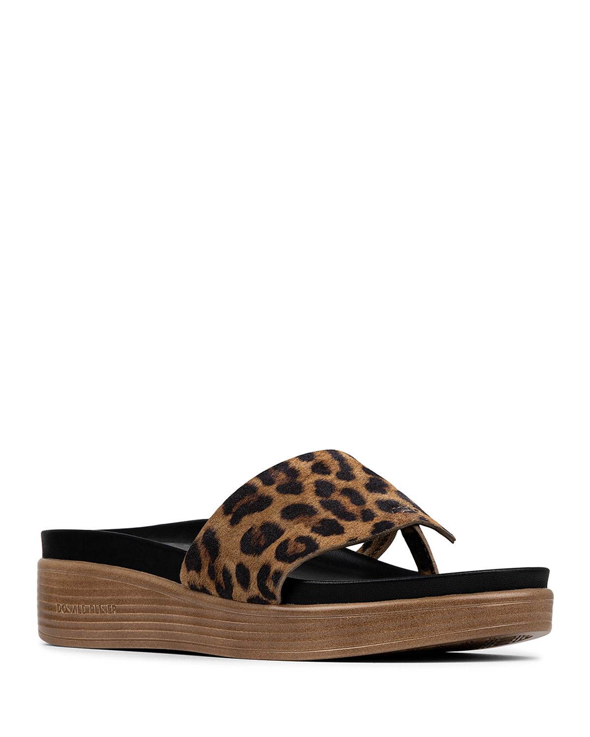 Donald Pliner Fifi Platform Demi Wedge Thong Sandals