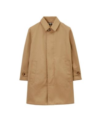 Boys' Reversible Check Gabardine Car Coat - Little Kid, Big Kid