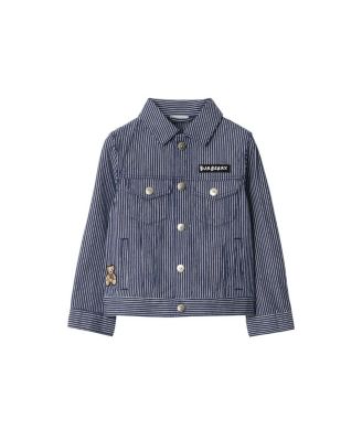 Girls' Striped Denim Jacket - Little Kid, Big Kid