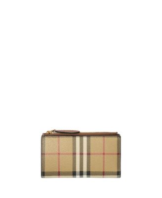 Medium Check Bifold Wallet