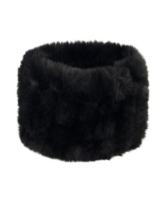 Faux Fur Rex Rabbit Knit Headband