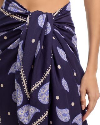 Vibrant Horizon Cover Up Skirt