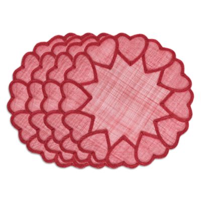 Heart Placemat - Pink