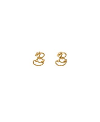 Small Nautical Knot Stud Earrings