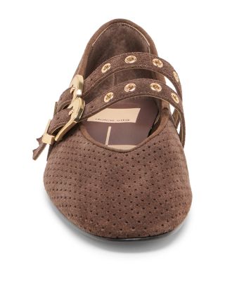 Women's Baylee Grommet Mary Jane Flats