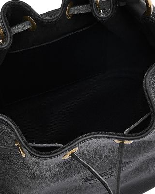 Classic Leather Bucket Bag