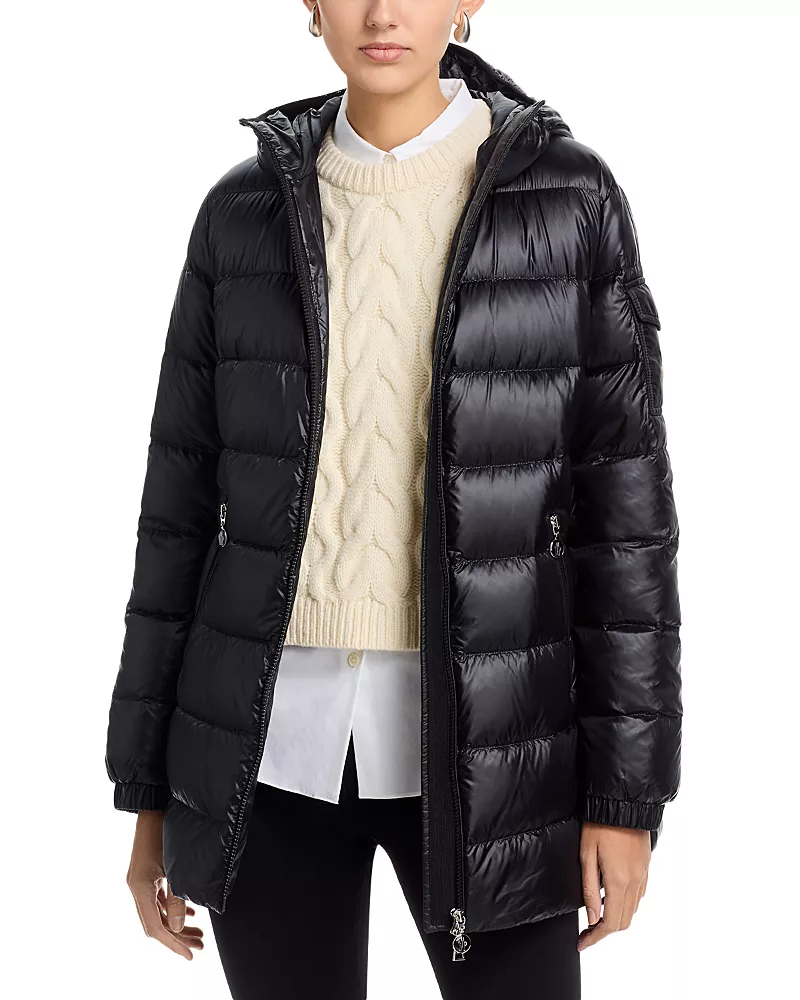 Moncler Glements Hooded Down Jacket