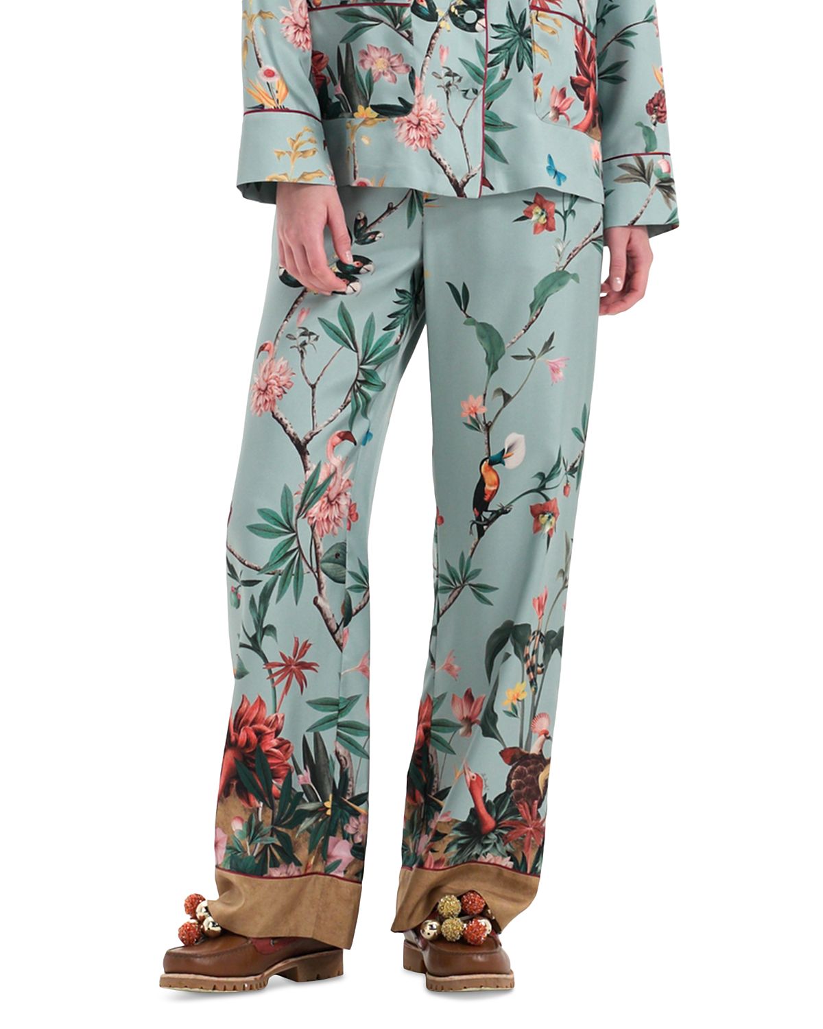 La DoubleJ Silk Pajama Pants