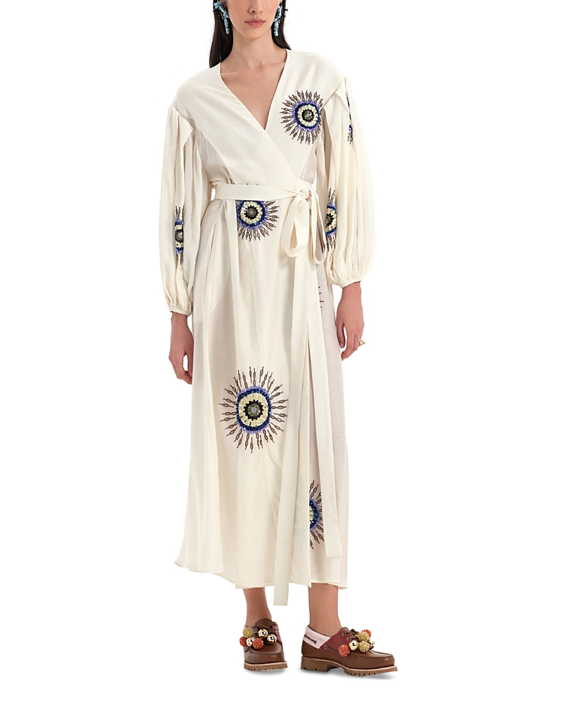 La Doublej Eden Belted Robe In Neutral