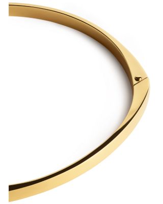 Signature Structured Collar Necklace in 18K Gold Plated, 15" 