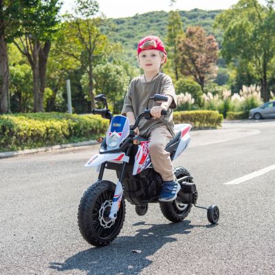  12V Aprilia Motorcycle Seater Ride On for Kids 3-8 - Ages 2-4