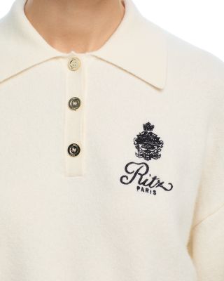 Ritz Crest Cashmere Sweater 