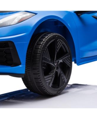  Corvette C8 Stingray 12V 1-Seater Ride on for Kids 3-8 - Ages 2-4