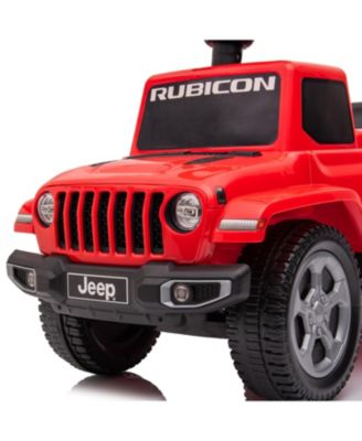  Jeep Rubicon 1-Seater Push Car for Kids - 1-3 - Ages 2-4