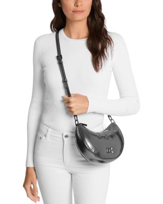 Kyla Small Metallic Convertible Pouchette 