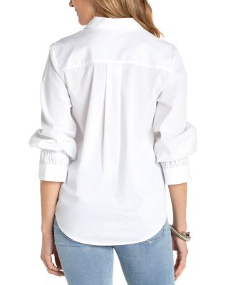 Collared Button Front Top