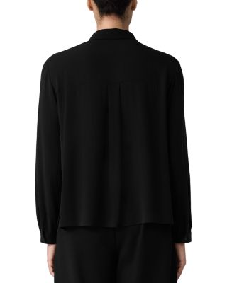 Silk Classic Collar Shirt