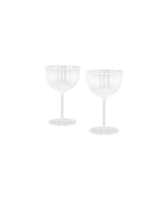 Kira Stemware Coupes - Set of 2