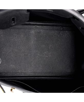 Birkin 30 Handbag Black Epsom with Gold Hardware