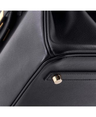 Birkin 30 Handbag Black Epsom with Gold Hardware