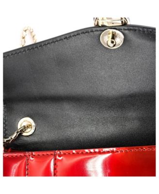 Small Serpenti Forever Square Shoulder Bag Metallic Leather