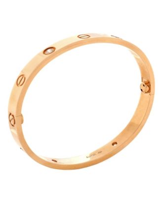  Love 4 Diamond Bracelet 18K Rose Gold with Diamonds