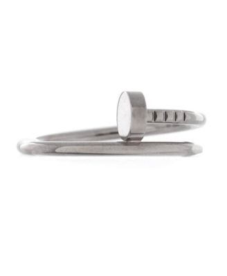  Juste un Clou Ring 18K White Gold