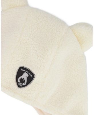  Unisex Lined Sherpa Hat with Ear Flaps - Baby, Little Kid
