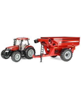Big Farm 1/16 Case IH Puma 215 Tractor with J&M Grain Cart Wagon - Ages 5-7 Years