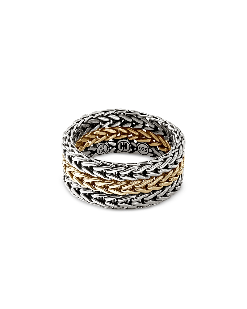 John Hardy Men's Sterling Silver & 18K Bonded Yellow Gold Icon Chain Link Band