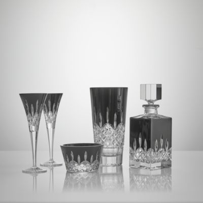 Lismore Black Square Decanter