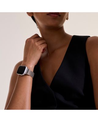 Sterling Silver Icon Smart Watch Strap