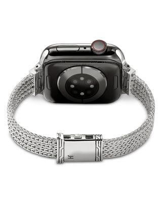 Sterling Silver Icon Smart Watch Strap