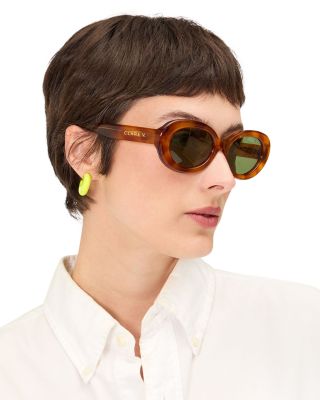 Oval Sunglasses, 55mm
