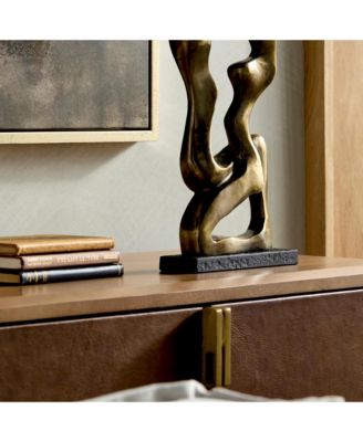 Neblina Decorative Sculpture, Gold