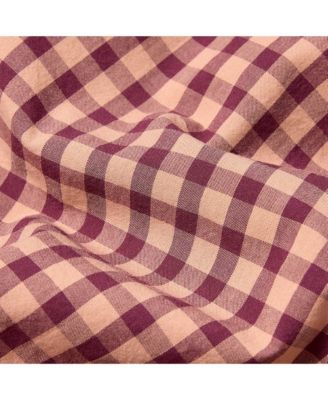 Small Gingham Check Pillowcase Pair, Standard