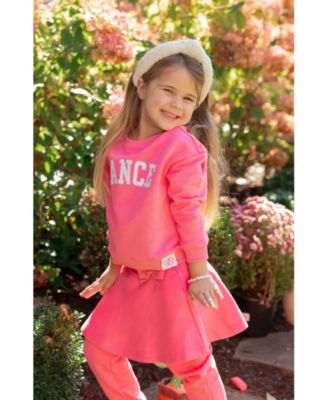 Girls' Skirted Bow Joggers - Baby, Little Kid, Big Kid