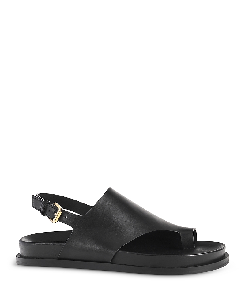 Agl Women's Leather Flat Sandals
