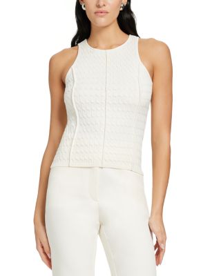 Joyce Seamed Racer Tank