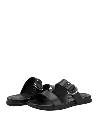 Women's Gia Leather Slide Sandals