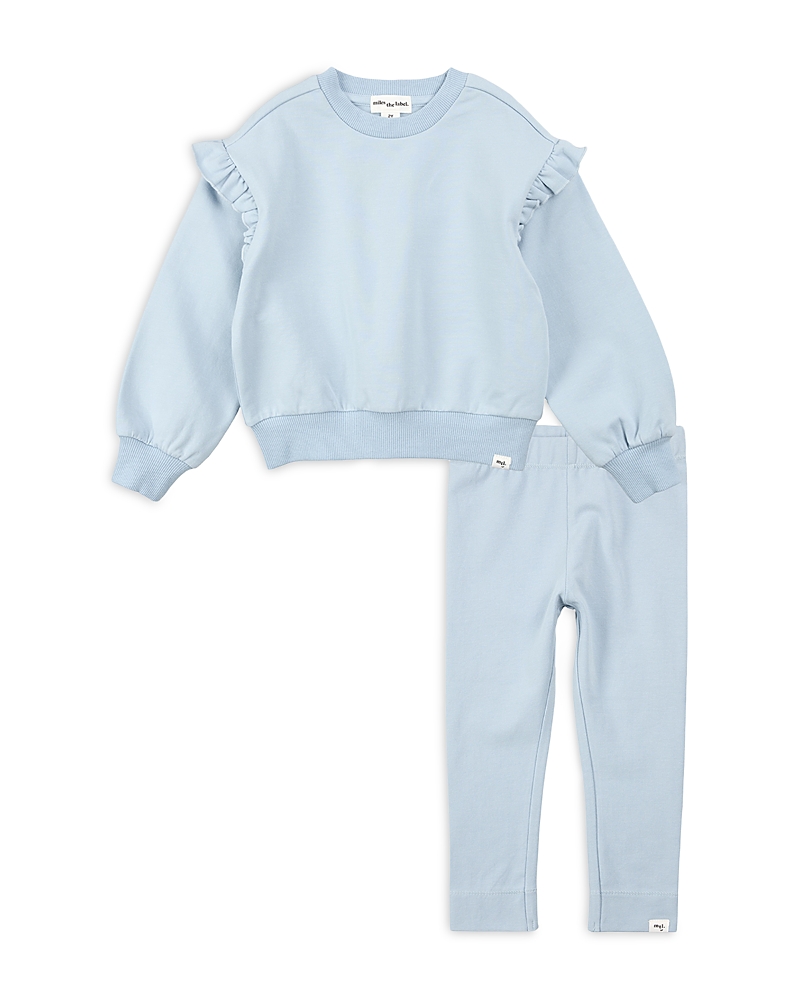 Miles The Label Girls' Long Sleeved Sweatshirt & Leggings Set