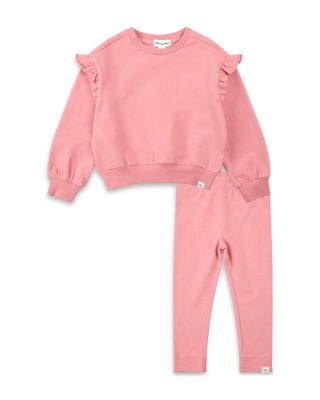 Girls' Long Sleeved Sweatshirt & Leggings Set - Little Kid